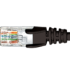 Cat6 Black Patch Lead 0.5M-2426