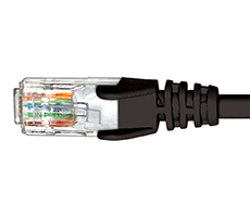 Cat6 Black Patch Lead 0.5M-2426