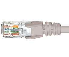 Cat6 Grey Patch Lead 0.5M-3978