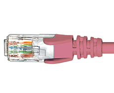 Cat6 Pink Patch Lead 0.5M-3999