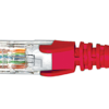 Cat6 Red Patch Lead 0.5M-4014
