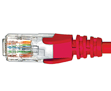 Cat6 Red Patch Lead 1M-4013