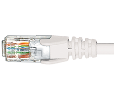 Cat6 White Patch Lead 0.5M-4021