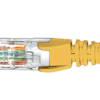 Cat6 Yellow Patch Lead 1M-4028