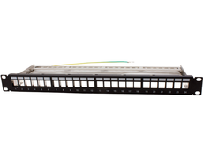 24Port K/Stone Unloaded Shielded P/Panel