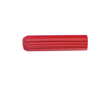 Wall Plug 6G X 25 Red