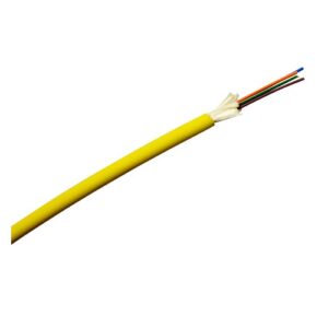 2F Indoor/Outdoor Riser Cable Sm Yellow