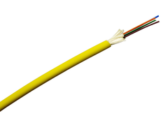 4F Indoor/Outdoor Riser Cable Sm Yellow