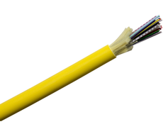 24F Indoor/Outdoor Riser Cable Sm Yellow