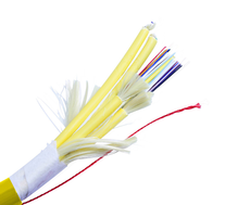 48F Indoor/Outdoor Riser Cable Sm Yellow