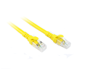 0.3M Yellow CAT 6A 10Gb SSTP/SFTP Cable-0