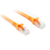 0.3M Orange CAT 6A 10Gb SSTP/SFTP Cable