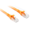 0.3M Orange CAT 6A 10Gb SSTP/SFTP Cable