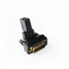 DVI M to HDMI F Adaptor 360 Degree Swivel-6472