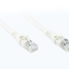 0.3M White CAT 6A 10Gb SSTP/SFTP Cable