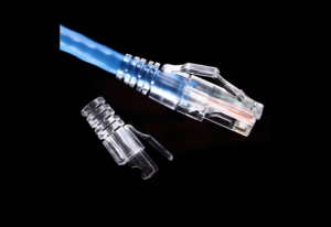 CAT6A/CAT7 Snagless Boot Clear