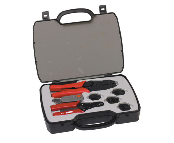 Coax Crimper Stripper Cutter Tool Kit