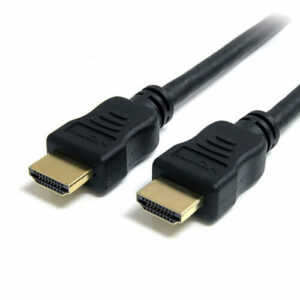 0.3M HDMI Cable Black supports 4Kx2K at 30Hz