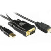 3M HDMI to VGA Round Cable