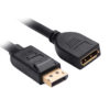 2M Displayport V1.2 M-F Extension Cable