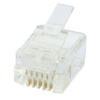 Cabac Plug Flat Stranded Rj12 6P6C 10Pk