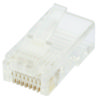 Cabac Plug Flat Stranded Rj45 8P8C 100Pk