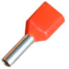 Cabac Twin Pre-Ins 2 X 1Mm2 Red