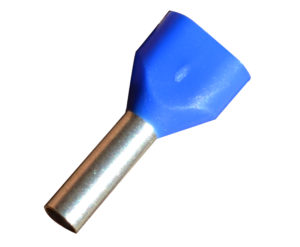 Cembre Twin Pre-Ins 2X2.5Mm2 Blue
