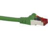 Hypertec Cat6A Shielded Green Patch Lead 0.5M