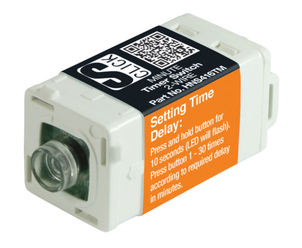 S-Click Minute Timer S-Premium 2-Wire 240V 1.7A
