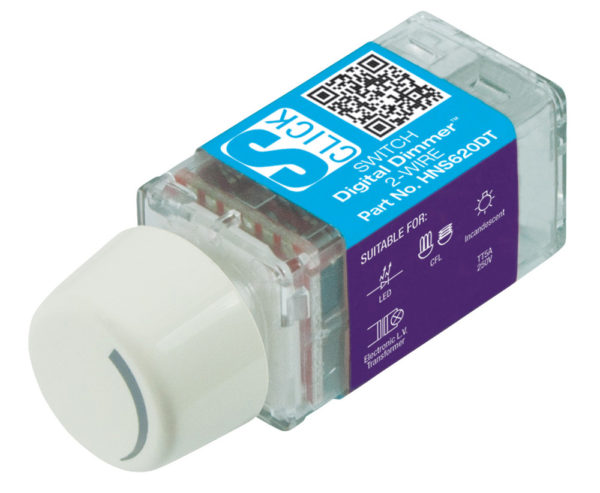 S-Click Rotary Digital Dimmer Sw 2-W 240V 350V