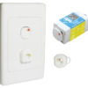 S-Click Towel Rail Timer Kit 230V 350W 2-W