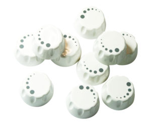 S-Click Knob Suit Cabac Electric White