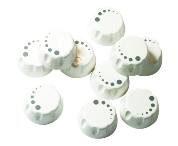 S-Click Knob Suit Cabac Electric White