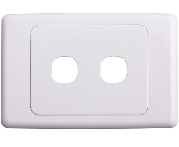 Hypertec Wall Plate 2 Gang