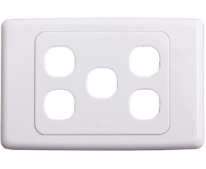 Hypertec Wall Plate 5 Gang