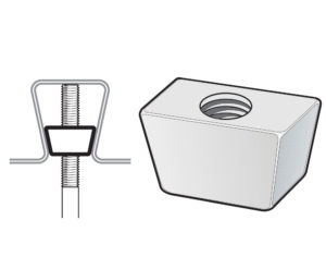 Powers Fasteners Wedge Nut M8