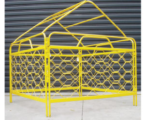 MSS Power Manhole Barrier Set With Roof Frame