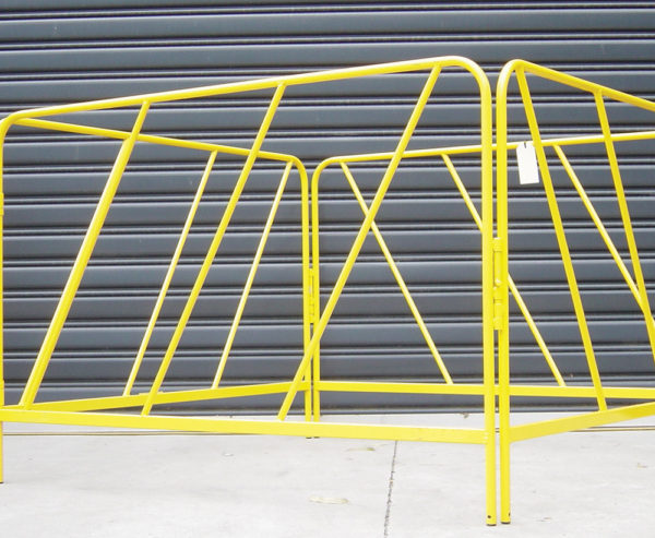 MSS Power Manhole Barrier Guard - Yellow - No Roof