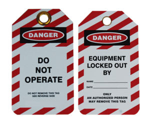 Cabac Do Not Operate Tags Cardboard Pk 10
