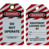 Cabac Do Not Operate Tag Laminated Each