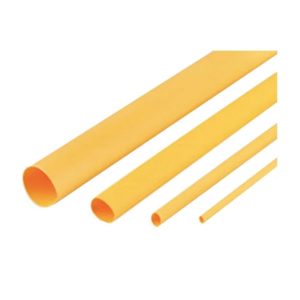 Cabac Heatshrink Thin Wall 6.4Mm Yellow 1.2M-0