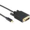1M USB Type C to DVI-D Cable