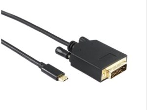 1M USB Type C to DVI-D Cable