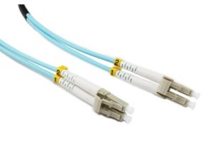 100M LC-LC OM3 50/125 Multimode Duplex Fibre Patch Cable