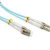 100M LC-LC OM3 50/125 Multimode Duplex Fibre Patch Cable