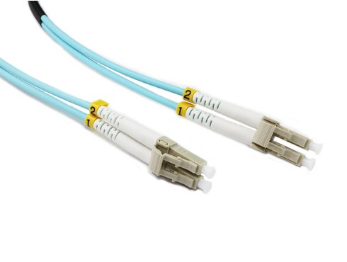 100M LC-LC OM3 50/125 Multimode Duplex Fibre Patch Cable