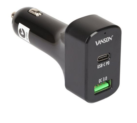 63W QC3.0 + USB-C PD Car Charger