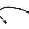 25CM 4Pin Fan M/F Extension Cable