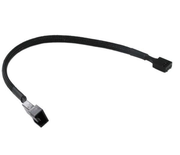 25CM 4Pin Fan M/F Extension Cable